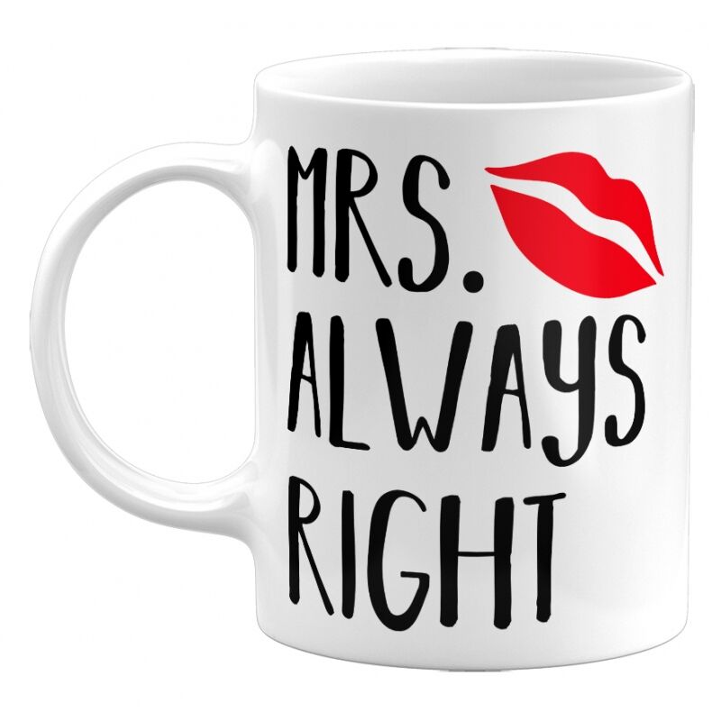 Kubek klasyczny Mrs. Always Right