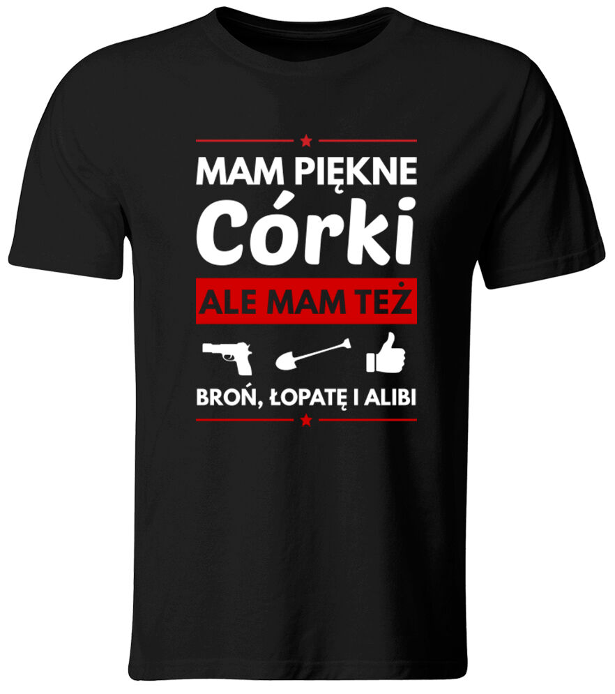 Koszulka męska Mam Piękne Córki