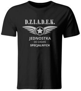 Koszulka męska Dziadek Jednostka do Zadań Specjalnych