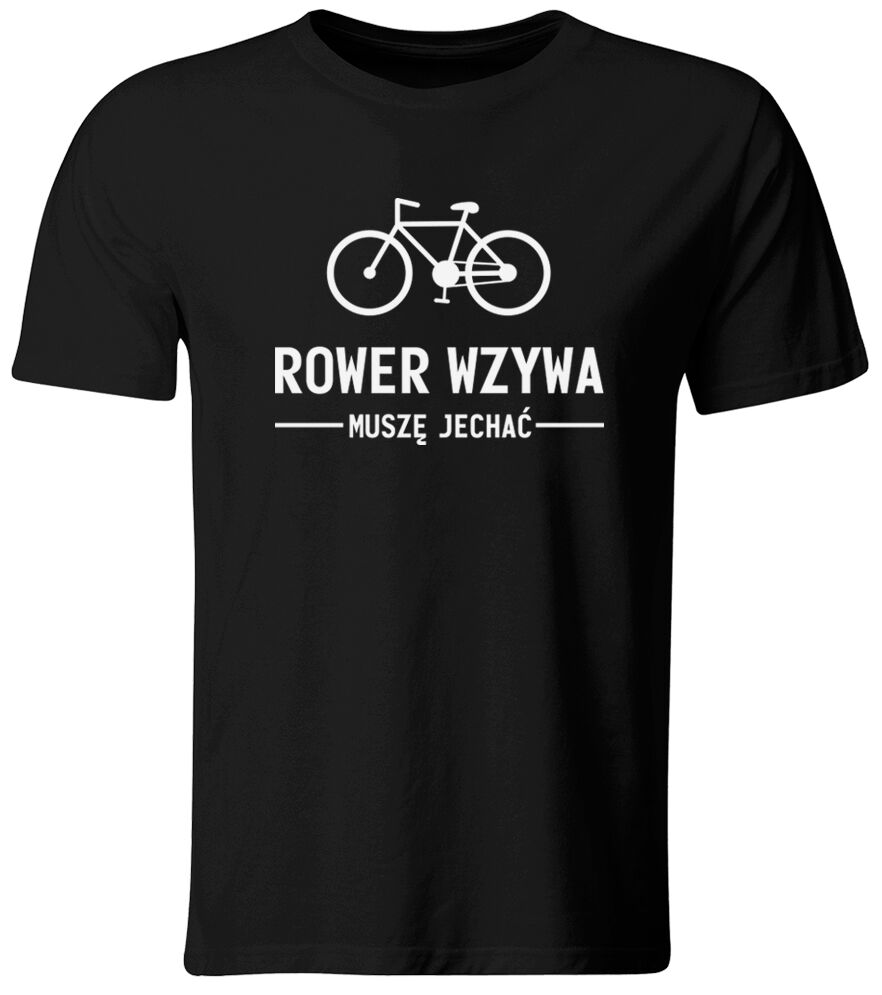 Koszulka męska Rower wzywa, muszę jechać