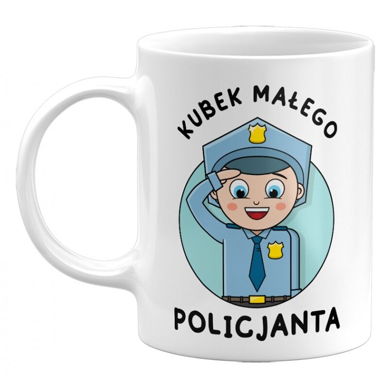 Kubek klasyczny Mały Policjant