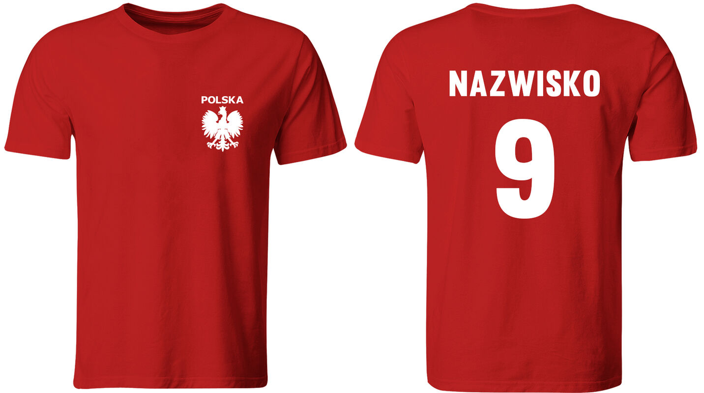 Koszulka dziecięca Reprezentacji z własnym nadrukiem