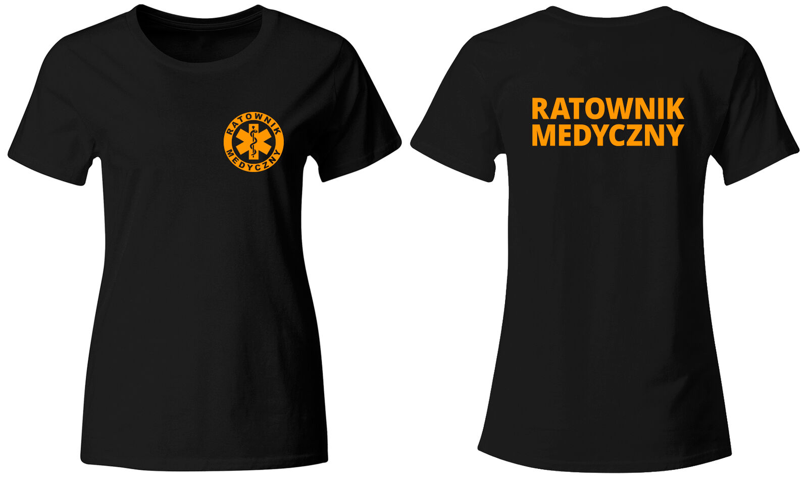 Koszulka damska Ratownik Medyczny (FLUO)