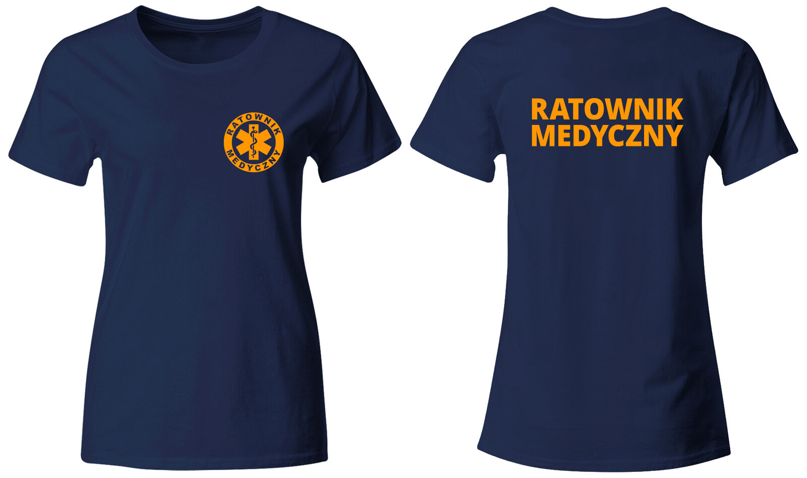 Koszulka damska Ratownik Medyczny (FLUO)