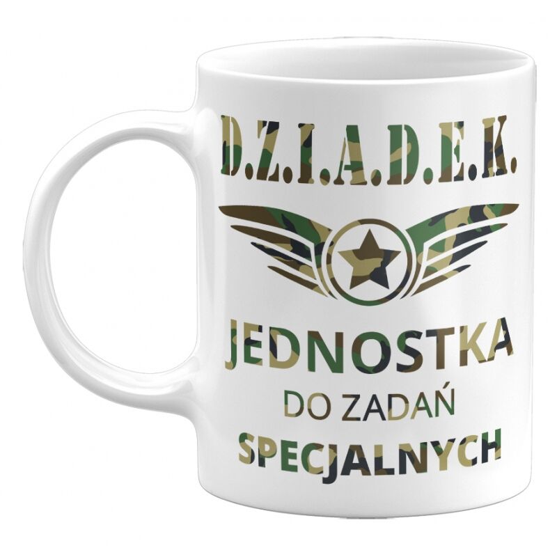 Kubek klasyczny Dziadek Jednostka do Zadań Specjalnych