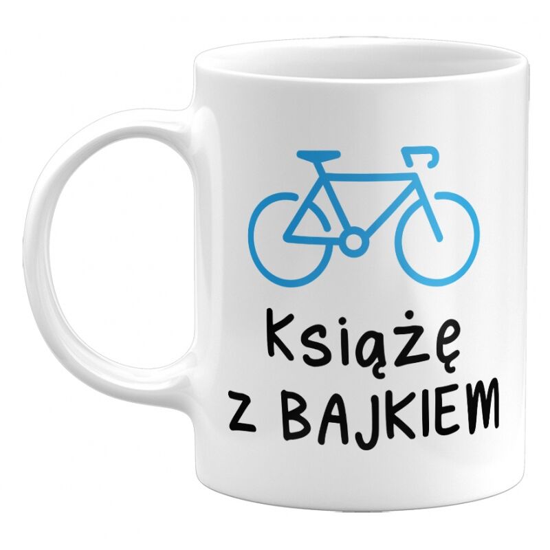 Kubek klasyczny Książę z Bajkiem