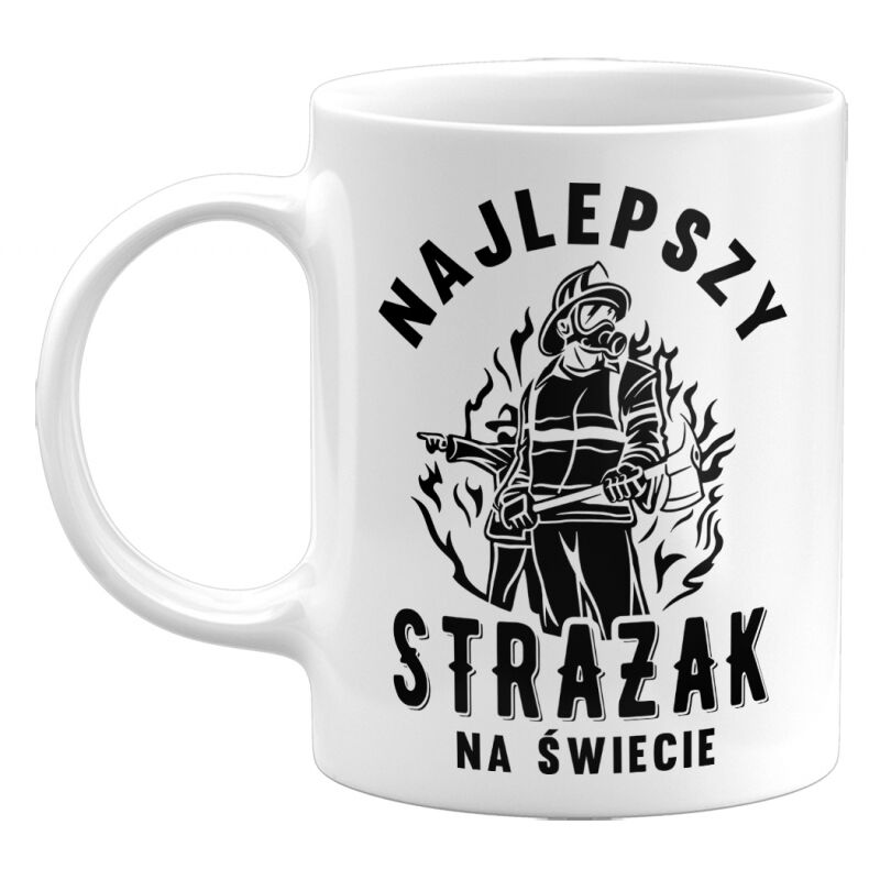 Kubek klasyczny Najlepszy strażak na świecie