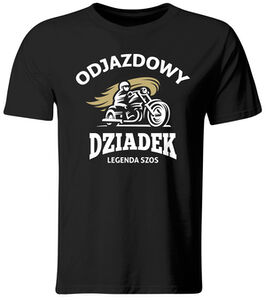 Koszulka męska Odjazdowy Dziadek