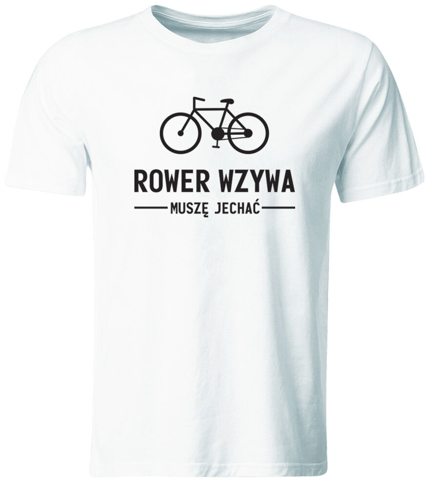 Koszulka męska Rower wzywa, muszę jechać