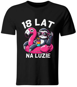 Koszulka męska 18 Lat na Luzie