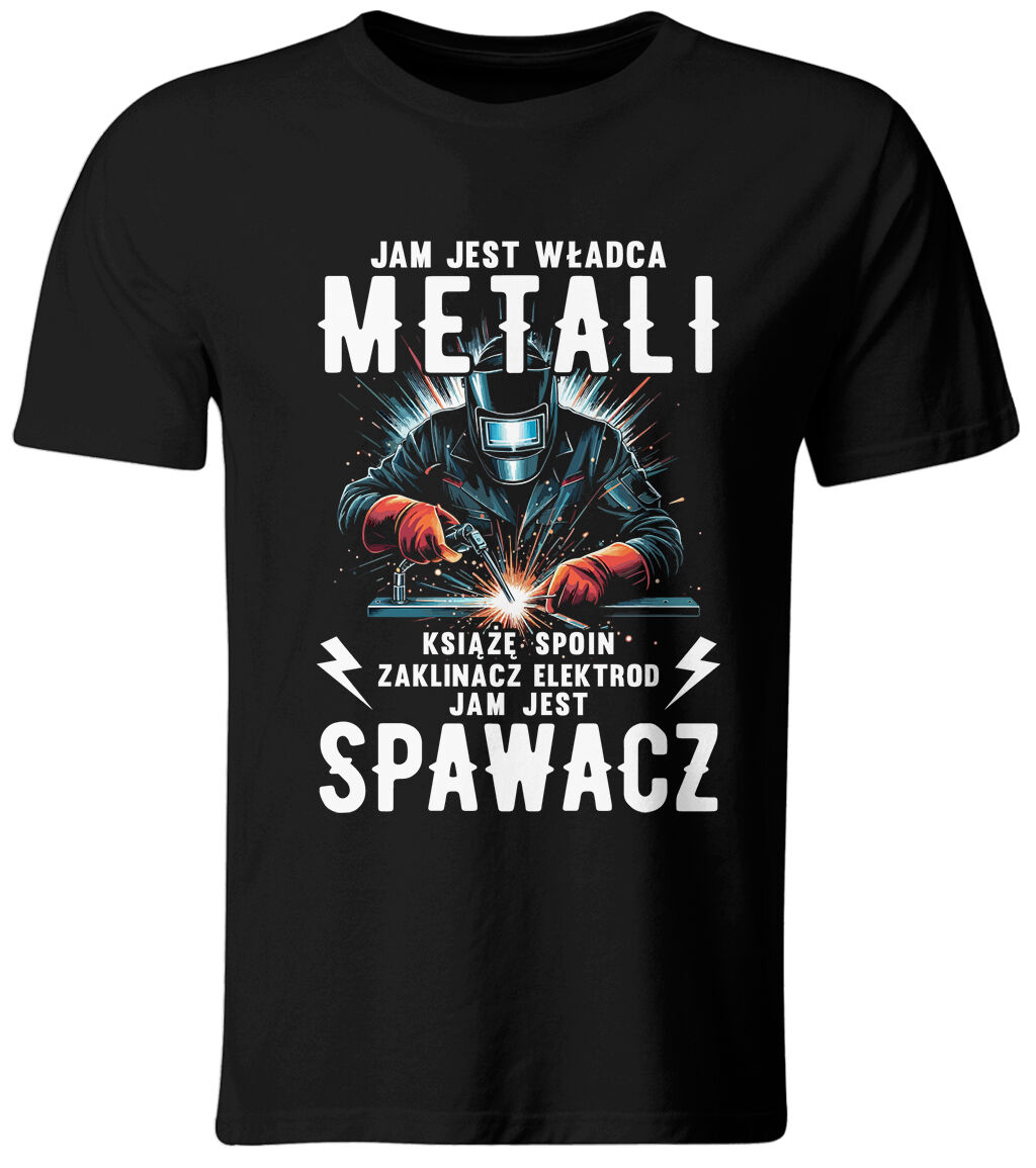 Koszulka męska Jam Jest Władca Metali