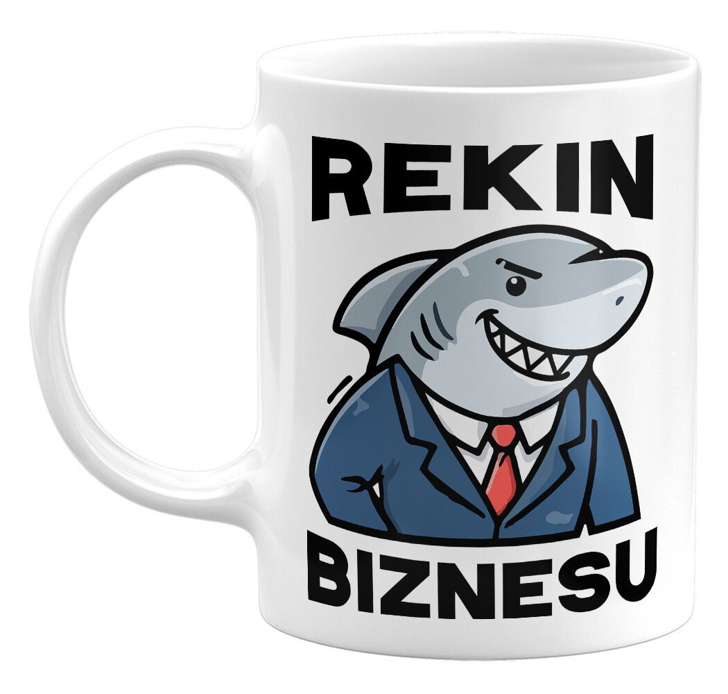 Kubek klasyczny Rekin Biznesu