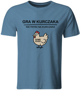Koszulka męska Gra w kurczaka
