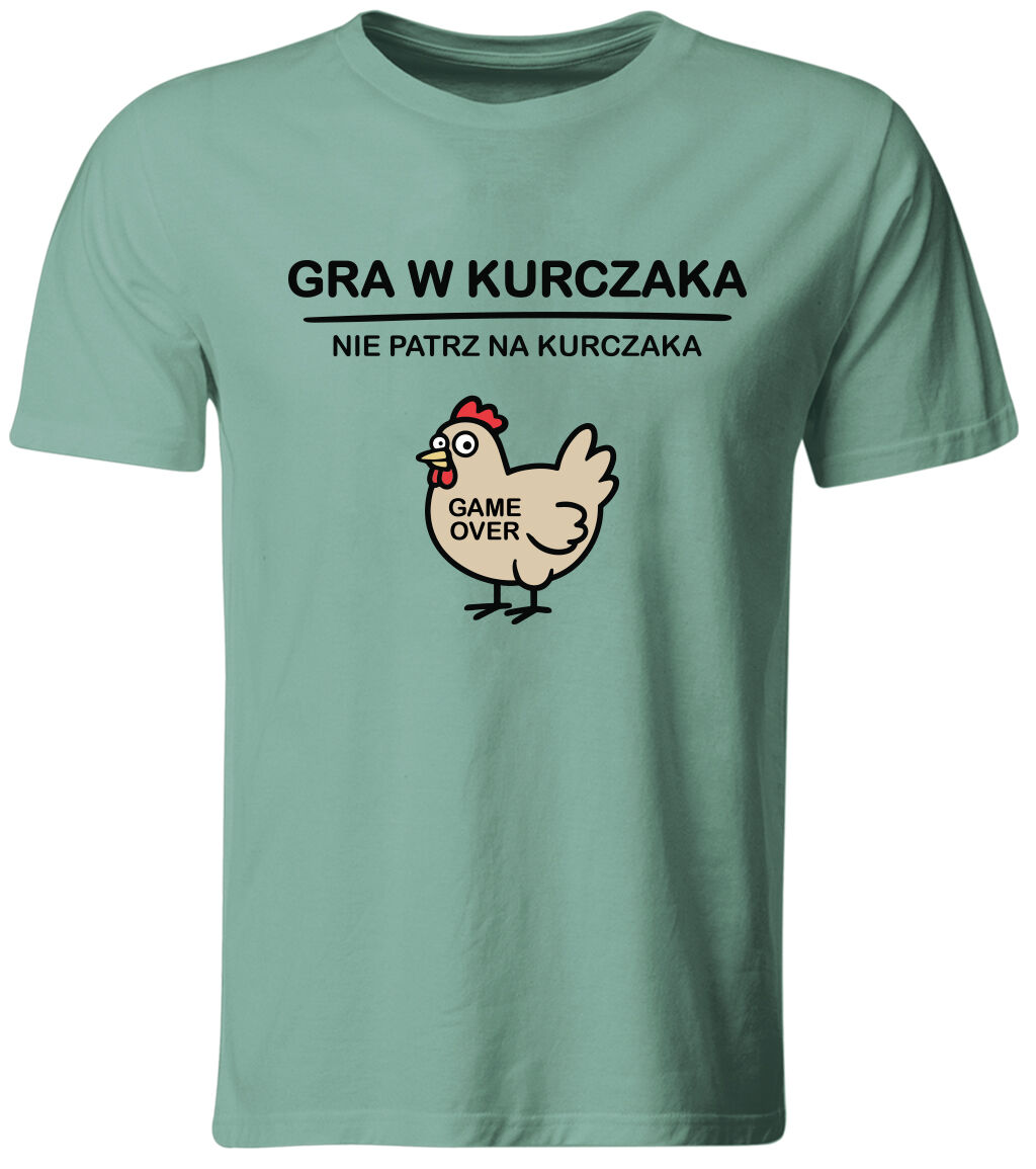 Koszulka męska Gra w kurczaka