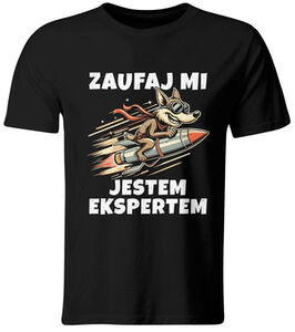 Koszulka męska Zaufaj mi, jestem Ekspertem